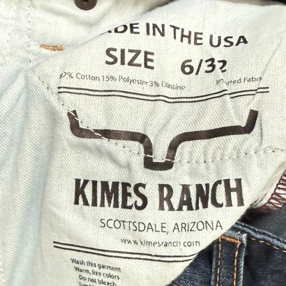 Kimes Ranch Chloe Women Size 6/32 Dark Wash Bootcut Western Jeans Made in USA